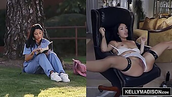 Vanessa Sky Mengambil Batang Yang Keras Dalam Video Anal Yang Panas Ini