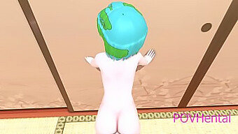 Hentai-Parodi På Missionærstil Med 18-Årige Earth-Chan